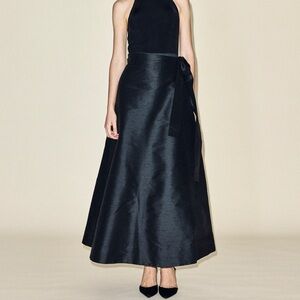 Louise New York Wrap Midi Skirt